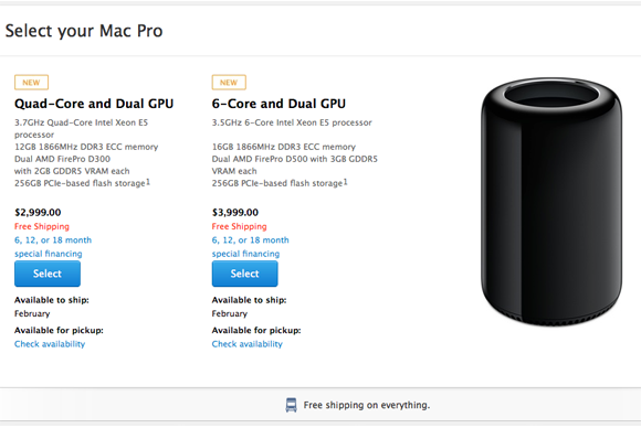 Mac Pro ordering