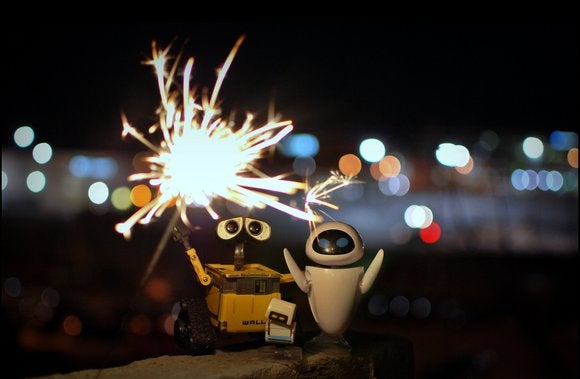 new year wall e