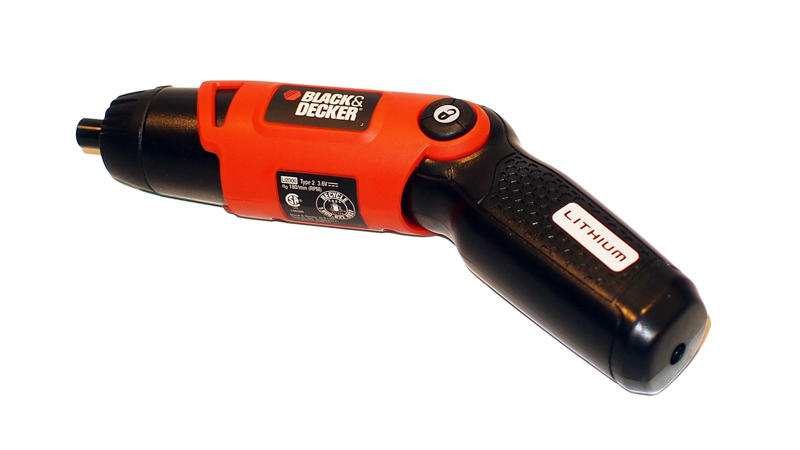 Black&Decker LI2000 3.6V Lithium 3 Position Rechargeable