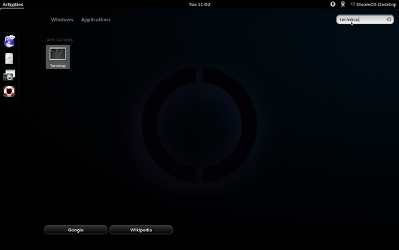 SteamOS Screen