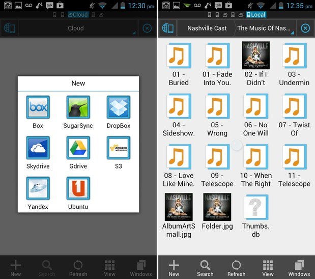 es file explorer combined