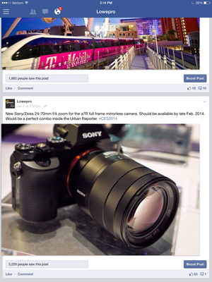 facebook reporting