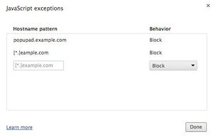 googleblockjavascript