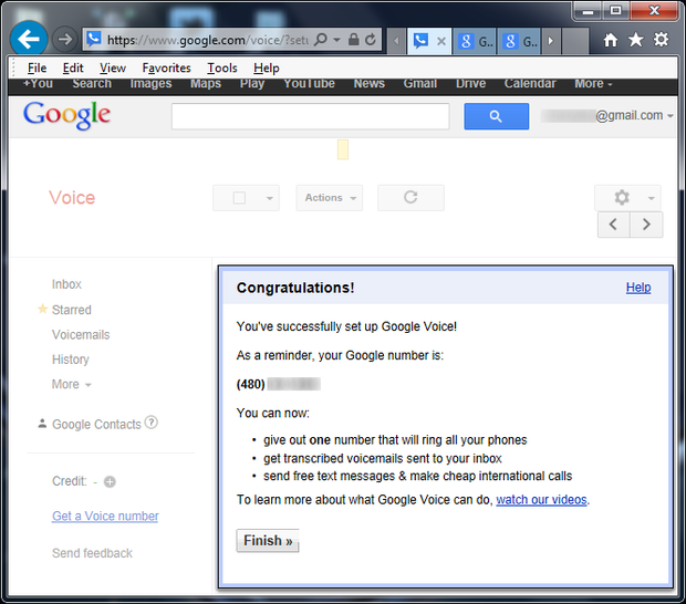 google voice login page