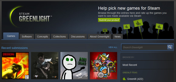 Steam Greenlight