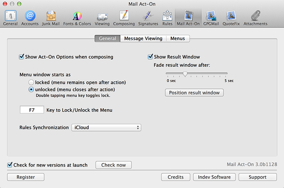 mail act on