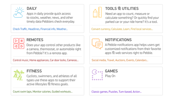 pebble app store