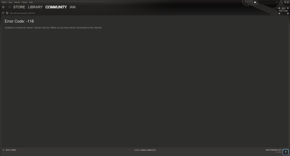 steam down
