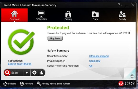 trend micro security download