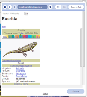 wikipedia search eucritta