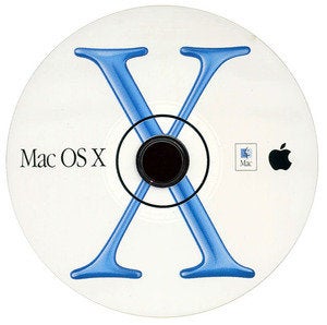 use the cd for mac os x