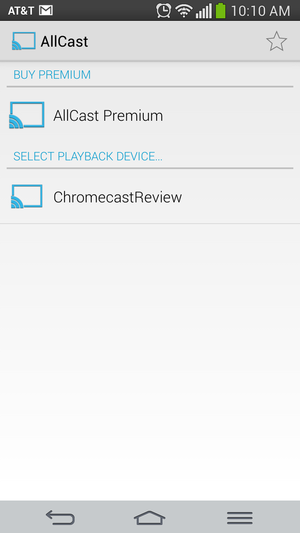 allcast chromecast