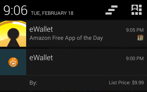 amazon appstore notifier