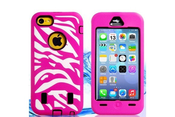caseemall stripedsilicone phone