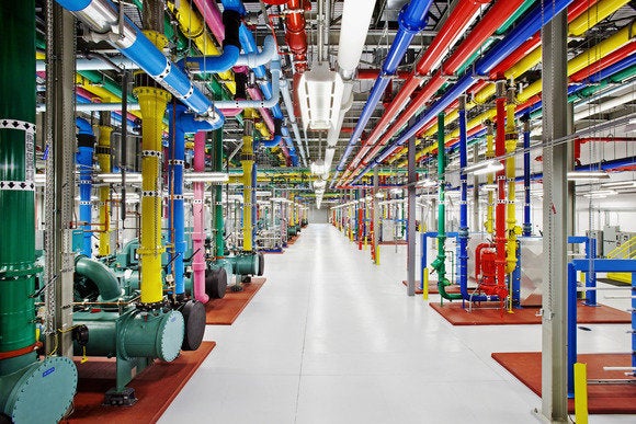 google data center douglas county color coded pipes