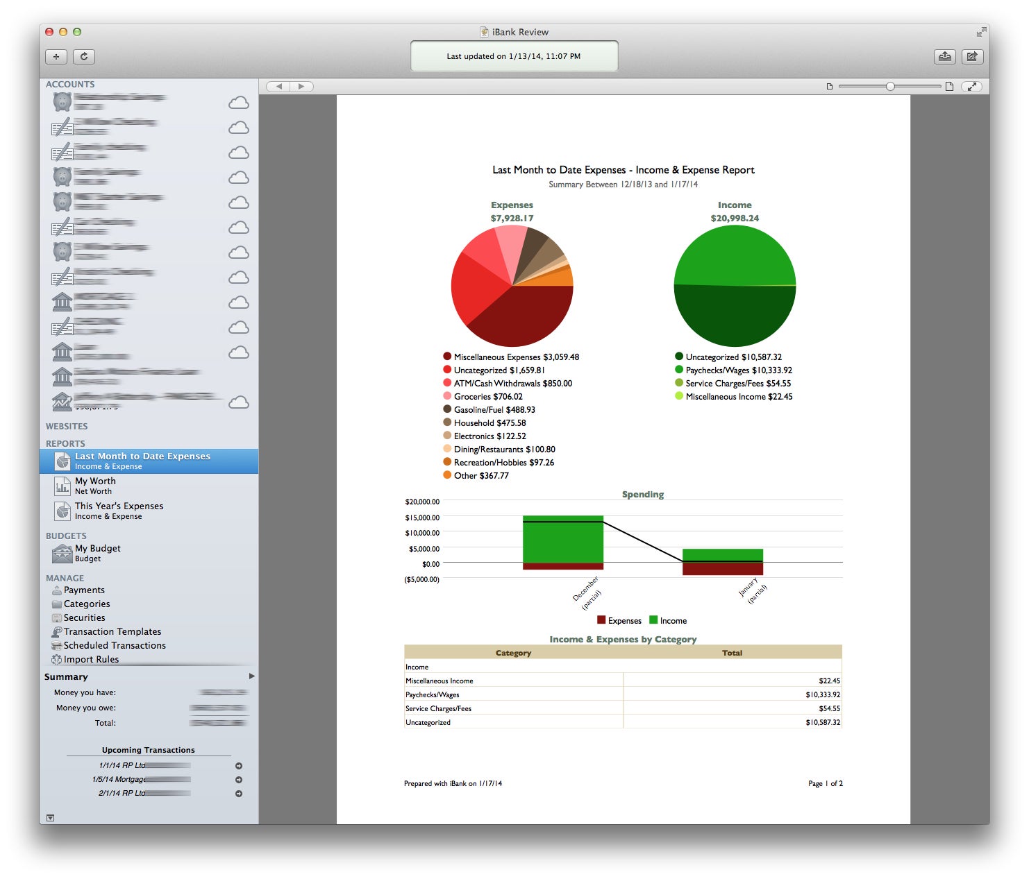 personal finance software for mac free download