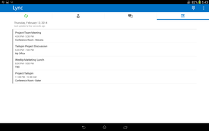 lync for android 2