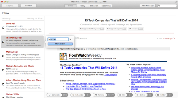 Mail Pilot for Mac