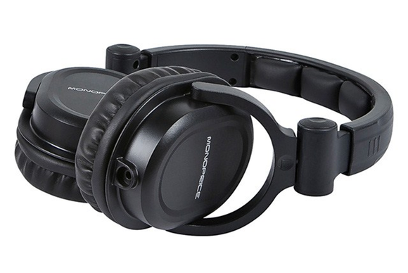 monoprice premium hi fi dj style over the ear pro headphone 8323