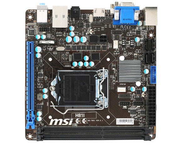 MSI H81i mini-ATX motherboard