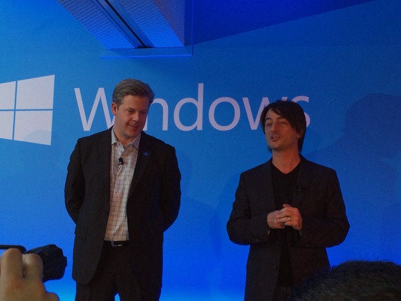 mwc 2014 microsoft event joe belfiore nick parker