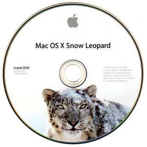 OS X Snow Leopard install disc