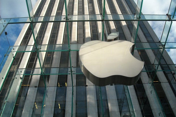 Apple store logo NYC