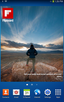 android flipboard widget