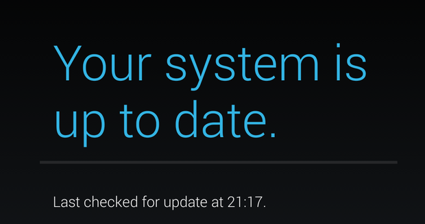android up to date