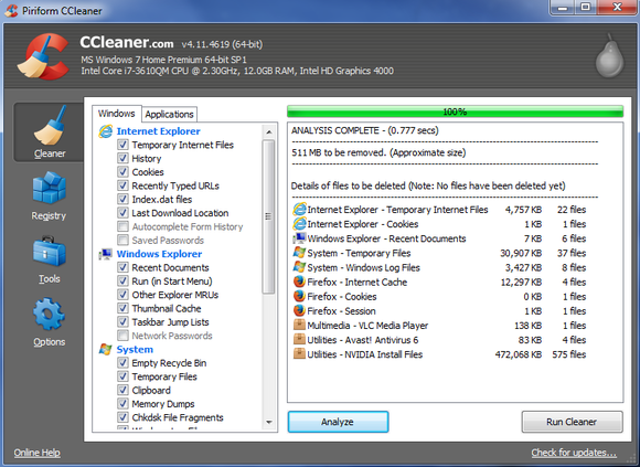 Можно ли использовать ccleaner для ssd