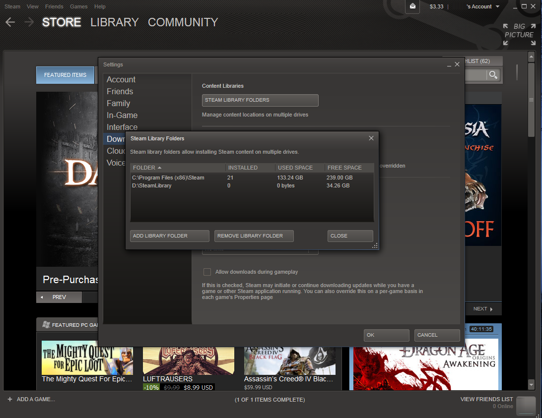 steam: Know full guide to move a Steam game to another drive - The