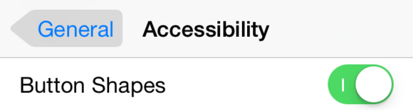 ios71 buttons setting