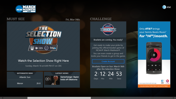 NCAA march madness live app