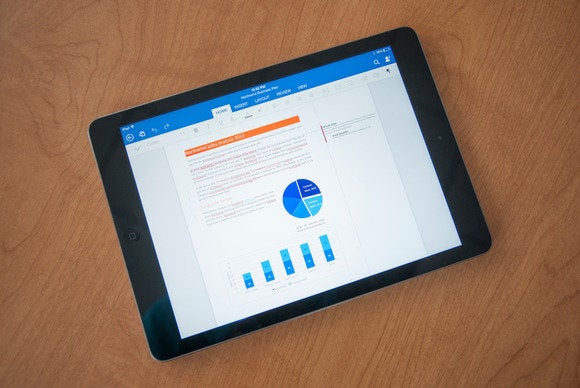 Microsoft Office For Ipad Review Finally True Productivity On Your Tablet Pcworld 8250