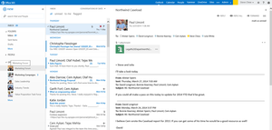 outlook web app group