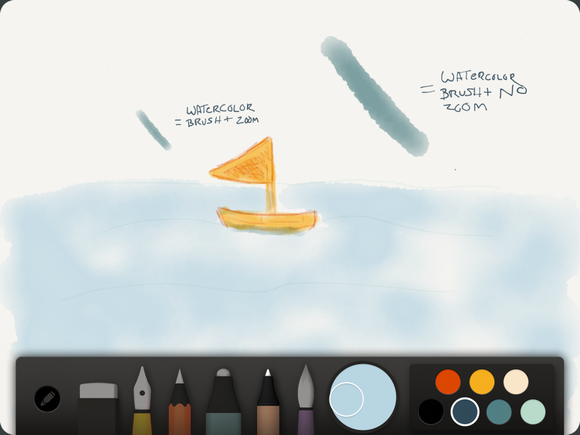 paper watercolor zoom