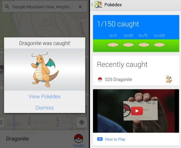 Google Maps Pokemon