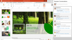 yammer social integration