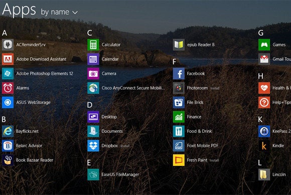 Get the most from the Windows 8.1 Apps screen | PCWorld