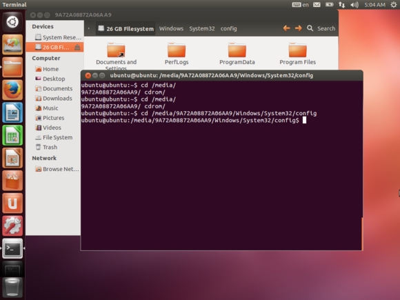 12 reset windows password find directory