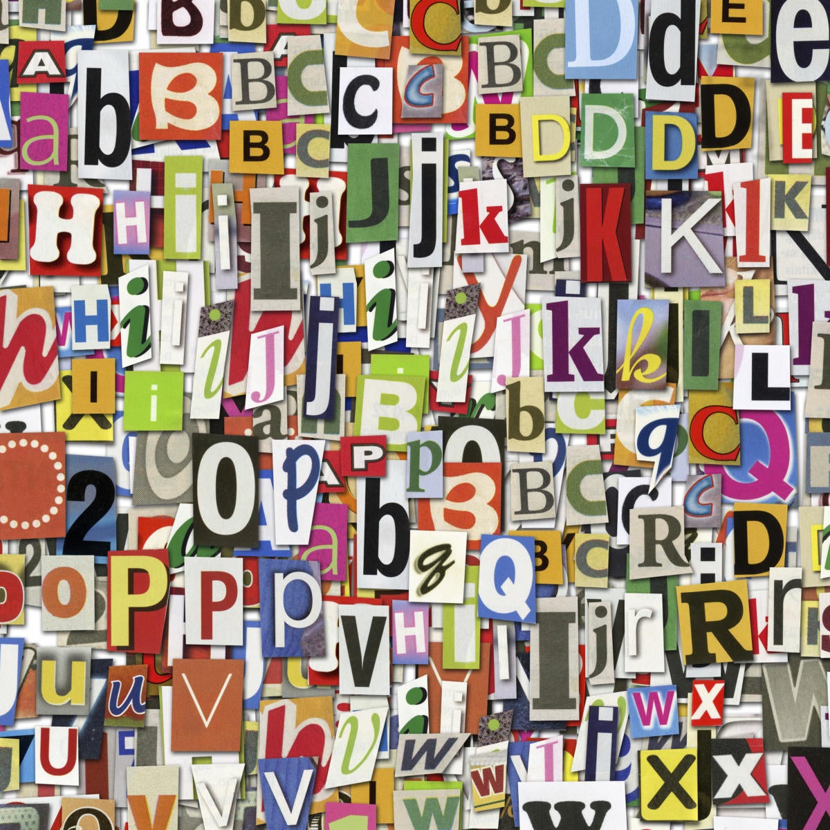 abc collage 2 alphabet letters 109167736