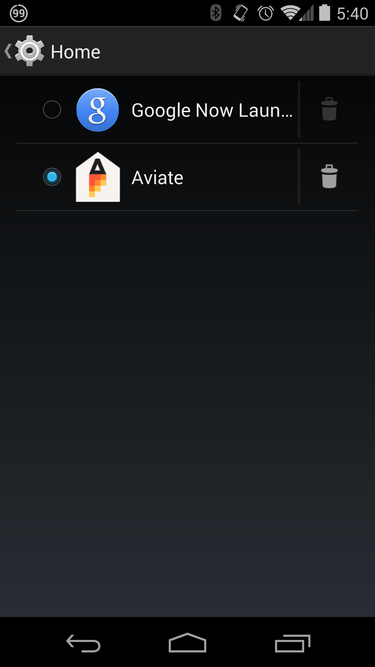 aviate launchers