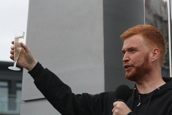 ccp ceo toasting eve online monument
