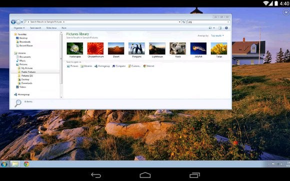 Hands On Chrome Remote Desktop App For Android Makes Remote Pc Access Easy Pcworld