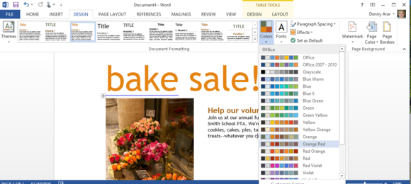 color palettes