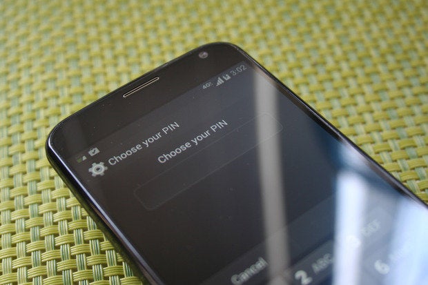 encrypting choose pw