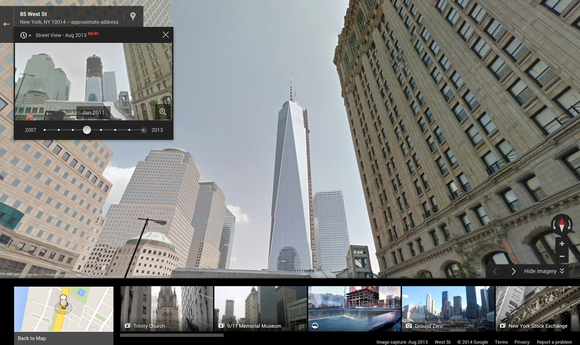 google street view freedom tower