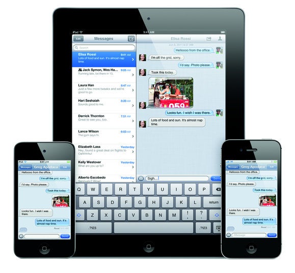 imessage ipodtouch ipad iphone4s print 287975