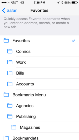 ios7tips safari favorites