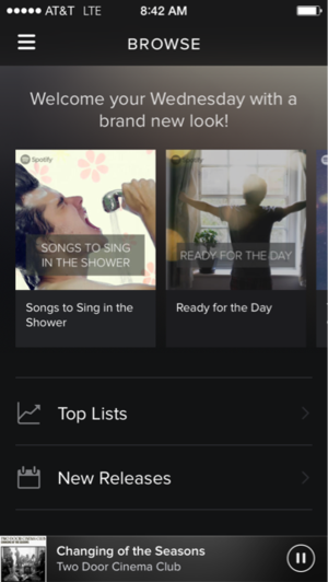 Drastic Spotify redesign sports a darker look and revamped Your Music